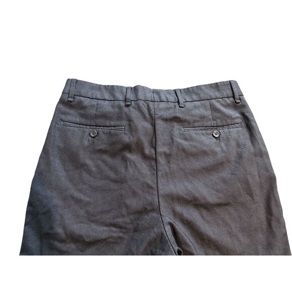 Massimo Dutti Cuffed Pants in Midnight - Picture 4 of 6